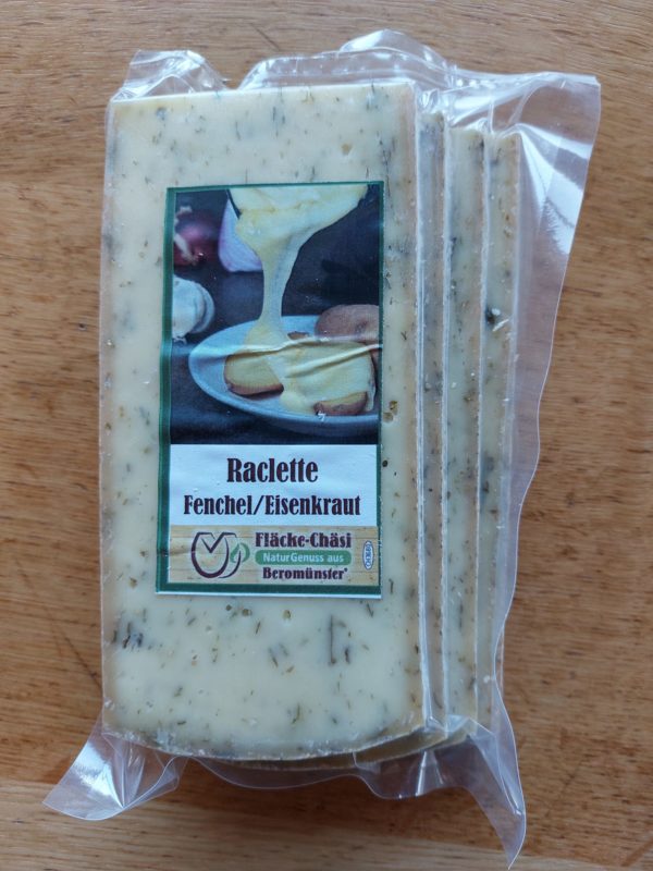 Raclette Eisenkraut/Fenchel
