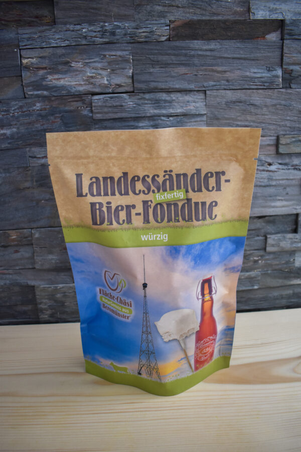 Landessänder Bierfondue würzig, fixfertig